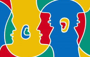 Logoen til den europeiske språkdagen.