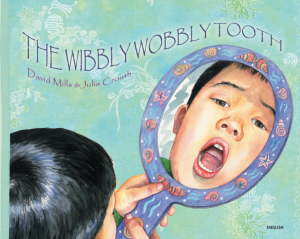 Omslaget til boka The wibbly wobbly tooth